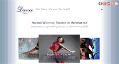 Desktop Screenshot of alpharettadancetheatre.com